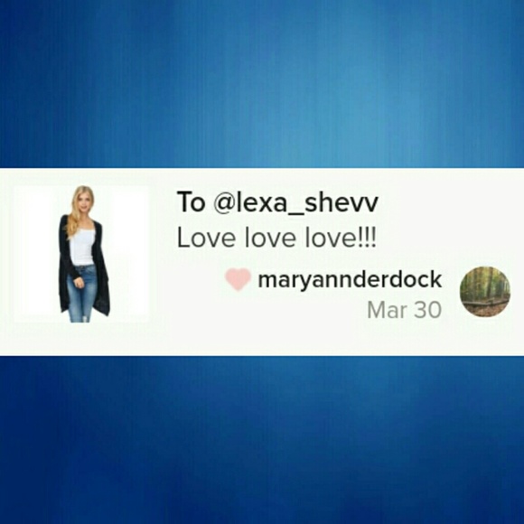 Super Soft Drape Cardigan made in USA - Picture 4 of 4